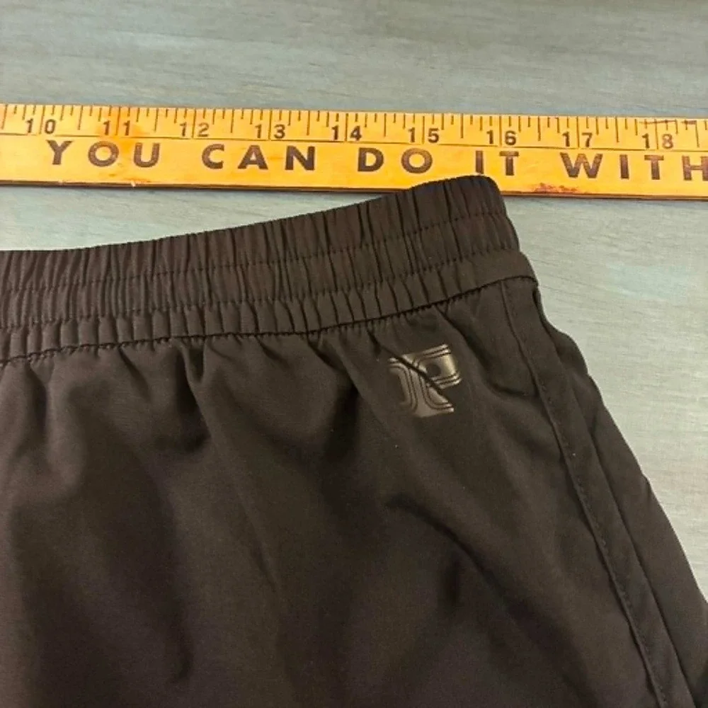Victoria's Secret Running Shorts Womens L Black Activewear Athletic Athleisure